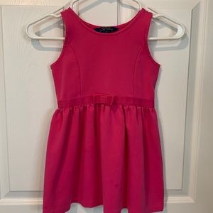 Polo Ralph Lauren bow pink dress